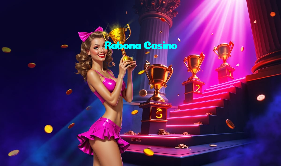 Rabona Casino casino presented on mobile device in Pakistan with slots and live games